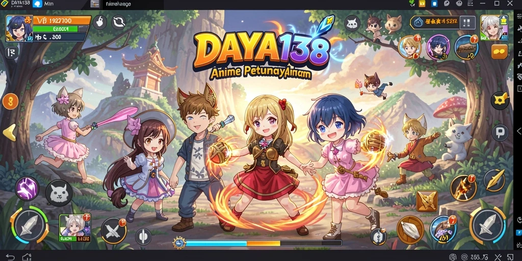 Tampilan gameplay DAYA138 yang seru dan penuh warna.