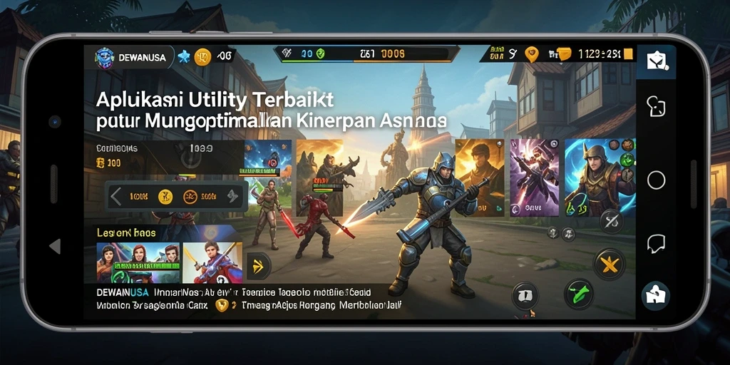 Tampilan antarmuka DEWANUSA yang sederhana dan fungsional.