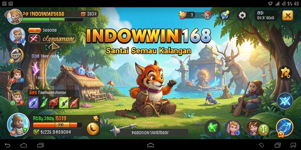 Screenshot INDOWIN168 memperlihatkan serunya gameplay Casual yang menghibur.