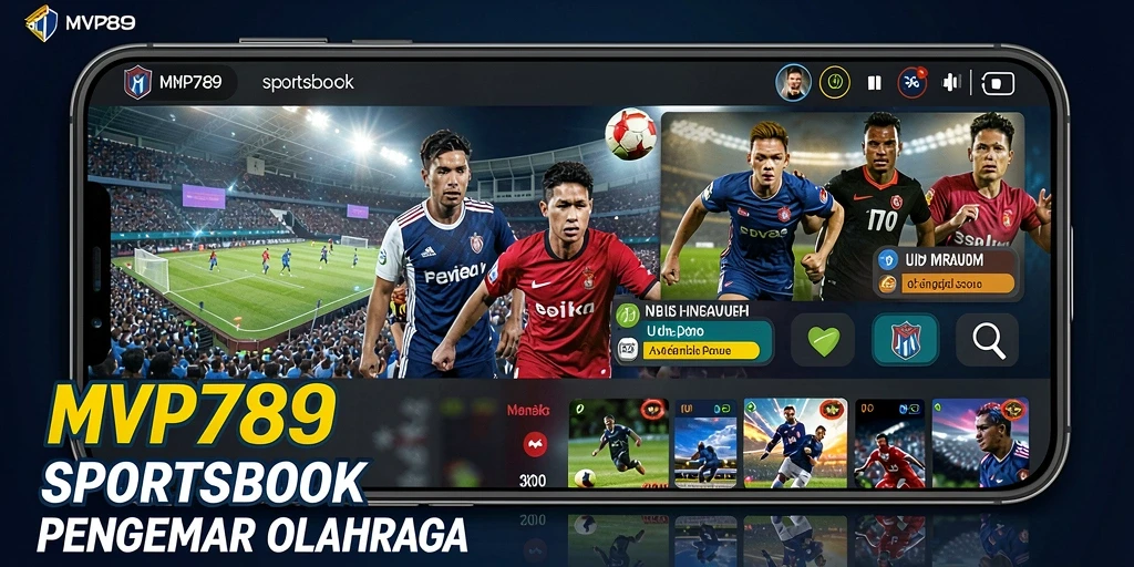 Tampilan gameplay seru dalam aplikasi MVP789 yang menampilkan taruhan olahraga.