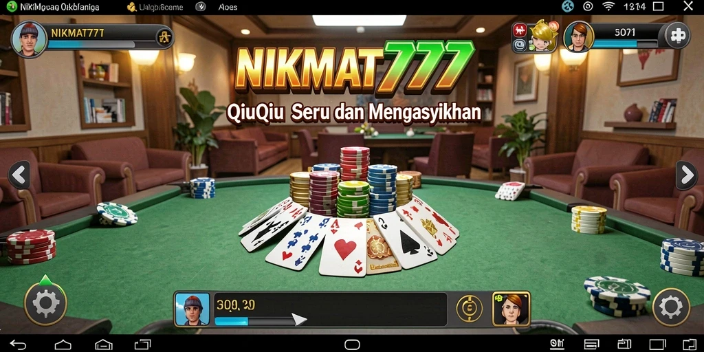 Tampilan gameplay seru di NIKMAT777 dengan interaksi pemain.