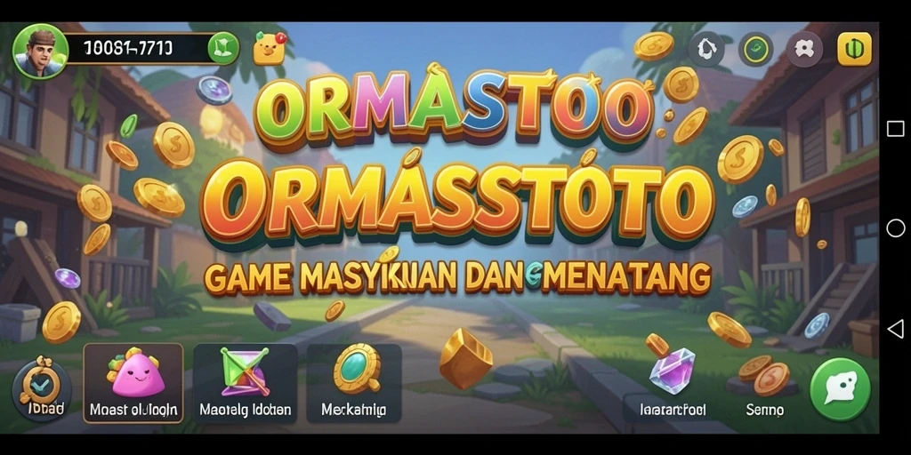 Tampilan gameplay ORMASSTOTO yang menarik dan interaktif.