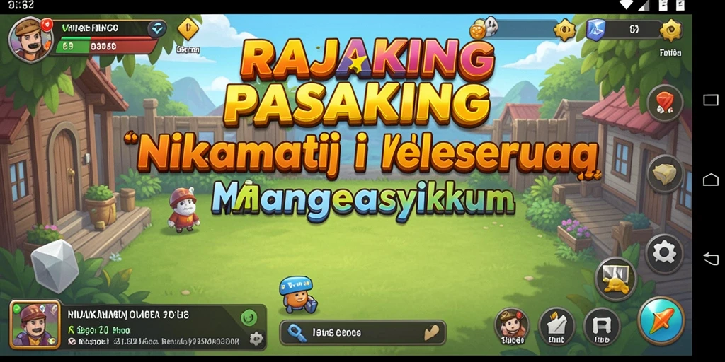 Tampilan gameplay RAJAKING yang menarik dan interaktif.