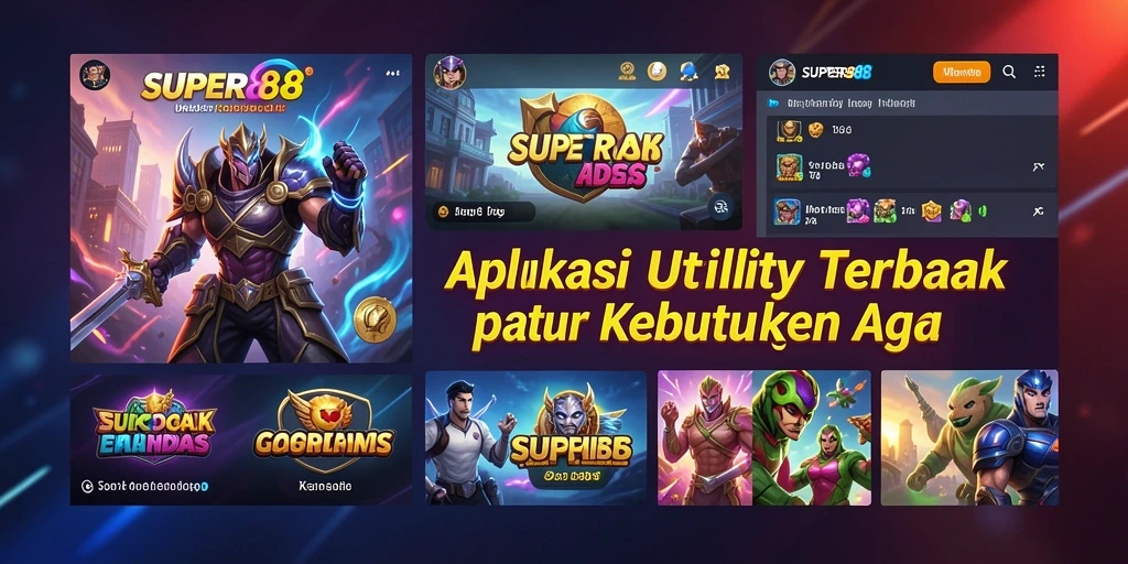 Tampilan utama SUPER88 yang intuitif dan fungsional.