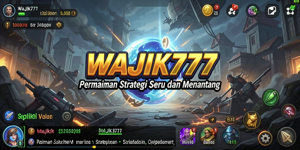 Visual menarik dan gameplay menantang dari WAJIK777.